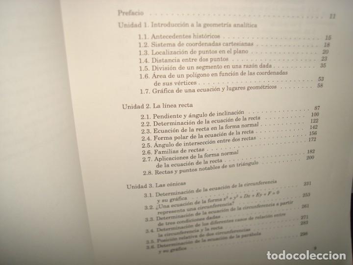 Libros de segunda mano de ciencias: 38- GEOMETR&Iacute;A ANAL&Iacute;TICA. MATEM&Aacute;TICAS - SEP, SEIT - Foto 4