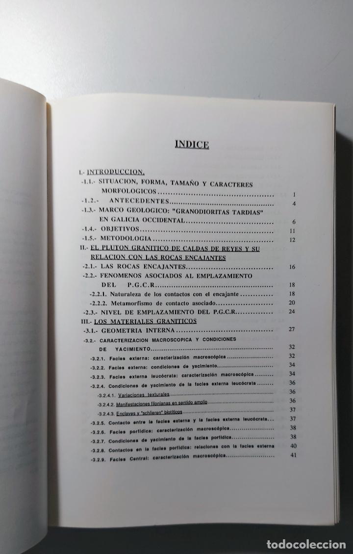 Libros de segunda mano: Petrolog&iacute;a Gran&iacute;tica del pluton de Caldas de Reis - Foto 4