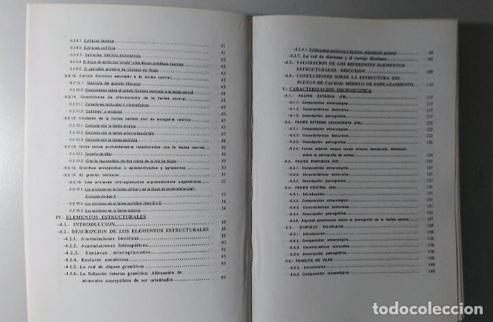 Libros de segunda mano: Petrolog&iacute;a Gran&iacute;tica del pluton de Caldas de Reis - Foto 5