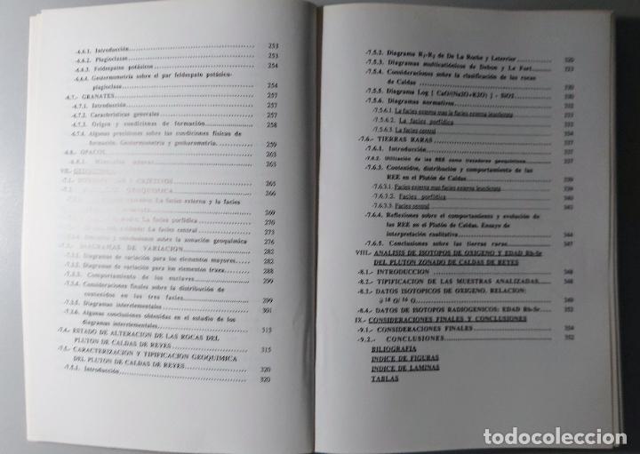 Libros de segunda mano: Petrolog&iacute;a Gran&iacute;tica del pluton de Caldas de Reis - Foto 7
