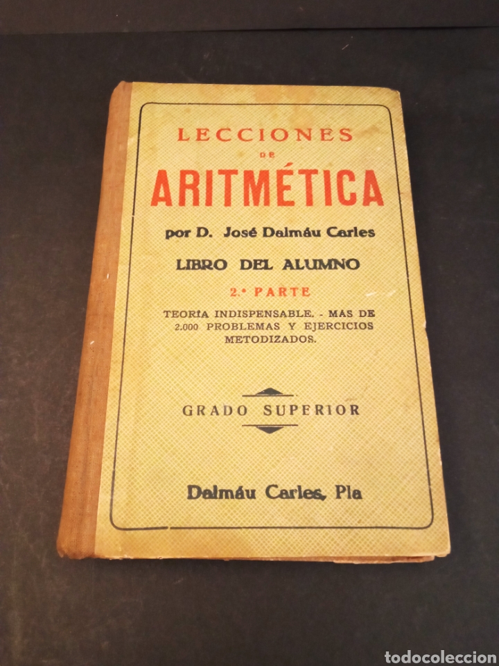 Libros de segunda mano de ciencias: Lecciones de Aritmetica - Foto 1