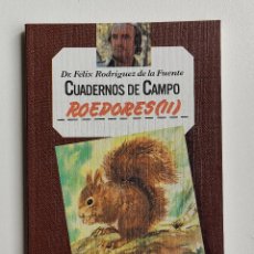 Libros de segunda mano: CUADERNO DE CAMPO 59 FELIX RODRIGUEZ DE LA FUENTE 1991 EDITORIAL ARTEL ARBOLES Y ARBUSTOS MARIN