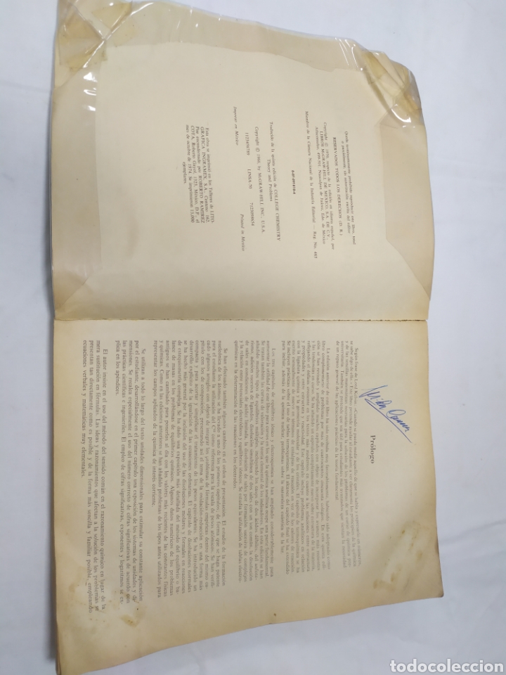 Libros de segunda mano de ciencias: Qu&iacute;mica general, Jerome L. Rosenberg, 1966 ZXY - Foto 3