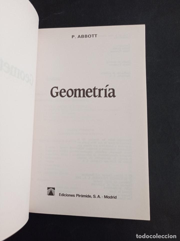 Libros de segunda mano de ciencias: 1991 - P. ABBOTT. Aprende t&uacute; solo Geometr&iacute;a - Foto 2