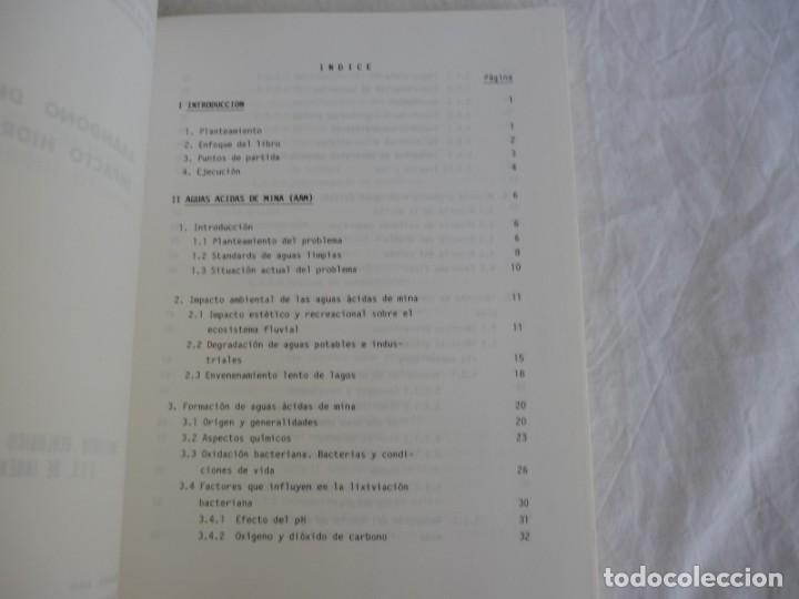 Libros de segunda mano: Abandono de minas, impacto hidrol&oacute;gico, 1986 - Foto 6