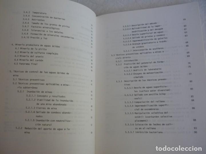 Libros de segunda mano: Abandono de minas, impacto hidrol&oacute;gico, 1986 - Foto 7