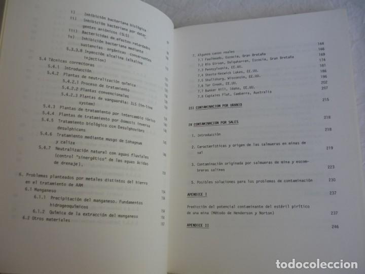 Libros de segunda mano: Abandono de minas, impacto hidrol&oacute;gico, 1986 - Foto 8