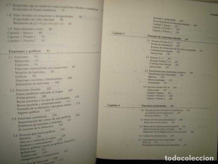 Libros de segunda mano de ciencias: 1- &Aacute;LGEBRA Y TRIGONOMETR&Iacute;A CON GEOMETR&Iacute;A ANAL&Iacute;TICA - GECHTMAN - Foto 3