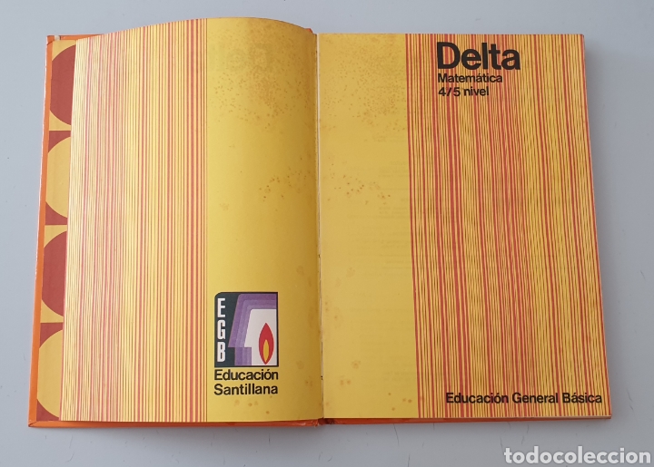 Libros de segunda mano de ciencias: LIBRO DE CONSULTA DELTA 4/5 MATEMATICA (Ediciones Santillana, 1972) Matematicas EGB - Foto 7