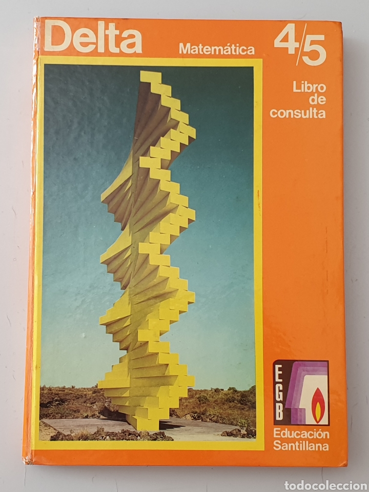 Libros de segunda mano de ciencias: LIBRO DE CONSULTA DELTA 4/5 MATEMATICA (Ediciones Santillana, 1972) Matematicas EGB - Foto 1
