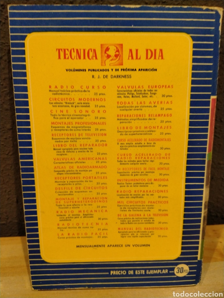 Libros de segunda mano de ciencias: MANUAL DEL RADIOTECNICO. - Foto 4