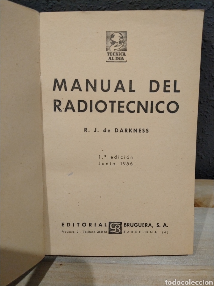 Libros de segunda mano de ciencias: MANUAL DEL RADIOTECNICO. - Foto 5