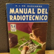Libros de segunda mano de Ciencias: MANUAL DEL RADIOTECNICO.