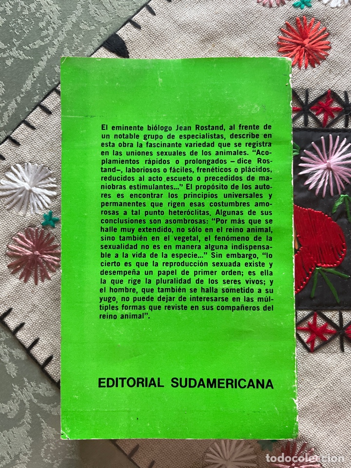 Libros de segunda mano: Costumbres amorosas de los animales (jean Rostand) - Foto 2