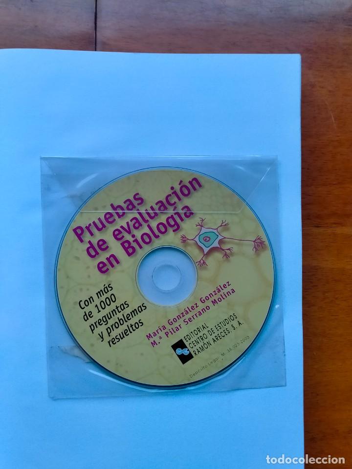 Libros de segunda mano: Pruebas de evaluaci&oacute;n en biolog&iacute;a. Con CD. &Uacute;nico!! - Foto 2