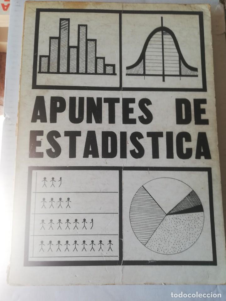 Libros de segunda mano de ciencias: APUNTES DE ESTADISTICA - Foto 1