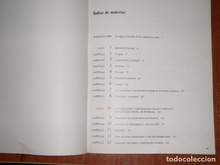 Libros de segunda mano de ciencias: CURSO BREVE DE BIOQUIMICA - Foto 10