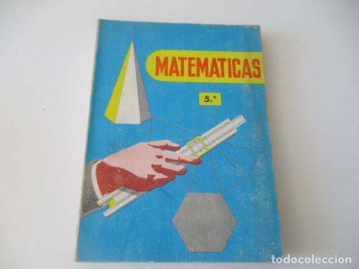 Libros de segunda mano de ciencias: C. MARCOS, J. MART&Iacute;NEZ Matem&aacute;ticas 5&ordm; - Foto 1