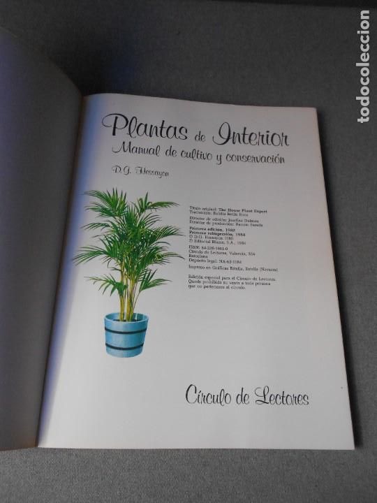 Libros de segunda mano: PLANTAS DE INTERIOR - Foto 2