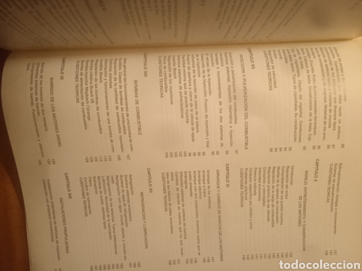 Libros de segunda mano de ciencias: MOTORES DE COMBUSTION INTERNA - CABRONERO MESAS - Foto 3