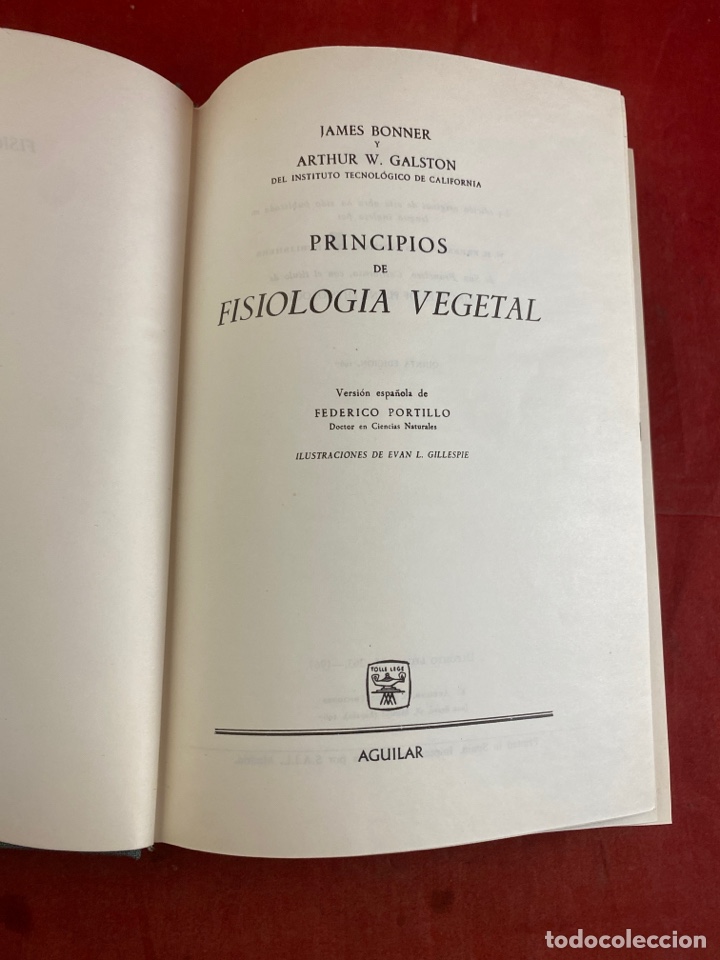 Libros de segunda mano: PRINCIPIOS DE FISIOLOG&Iacute;A VEGETAL - Foto 2