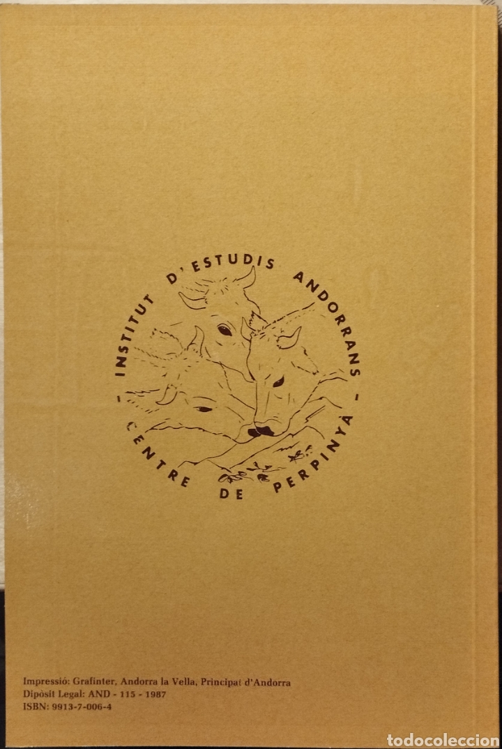 Libros de segunda mano: INTRODUCCI&Oacute; A LA FAUNA DANDORRA - 1987 - Foto 2