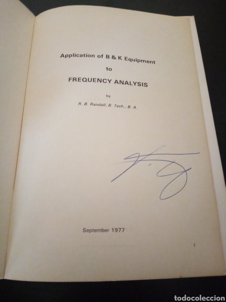 Libros de segunda mano de ciencias: Application of B&K Equipment to Frequency analysis - Foto 4