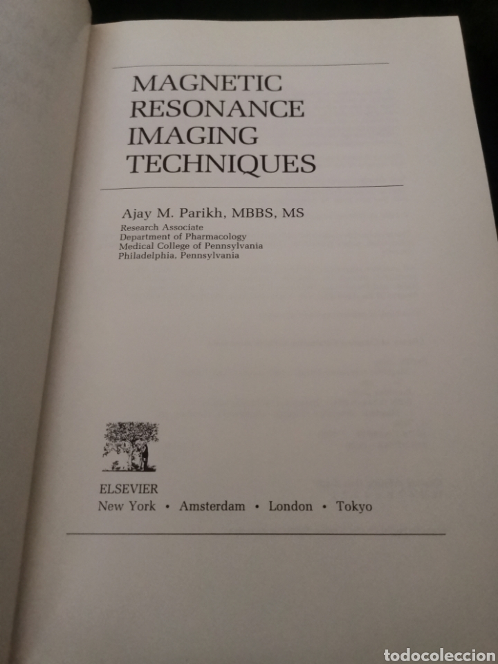 Libros de segunda mano de ciencias: Magnetic Resonance Imaging Techniques -Ajay M. Parikh- - Foto 3