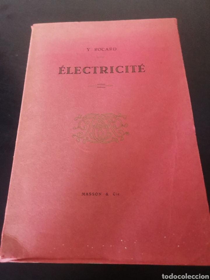 Libros de segunda mano de ciencias: &Eacute;lectricit&eacute; -Masson & Cie- - Foto 1