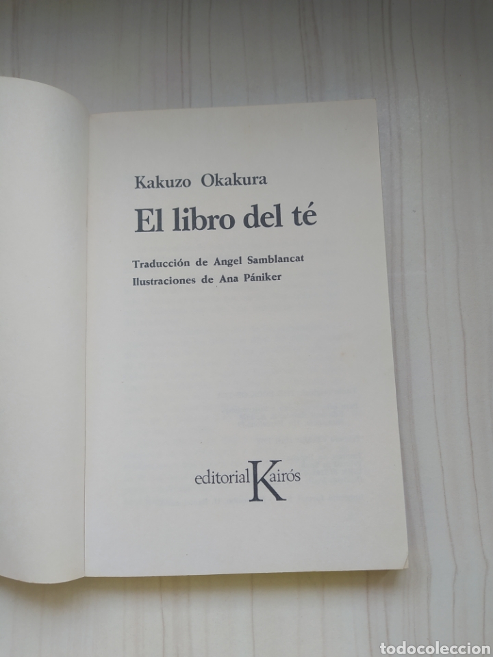 Libros de segunda mano: EL LIBRO DEL T&Eacute; - KAZUKO OKAKURA - Foto 2