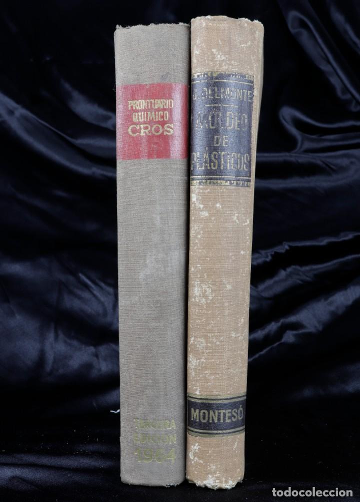 Libros de segunda mano de ciencias: Cuatro libros sobre pl&aacute;sticos , 1948 a 1964 - Foto 4