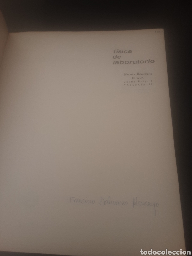 Libros de segunda mano de ciencias: F&iacute;sica de laboratorio - Foto 3