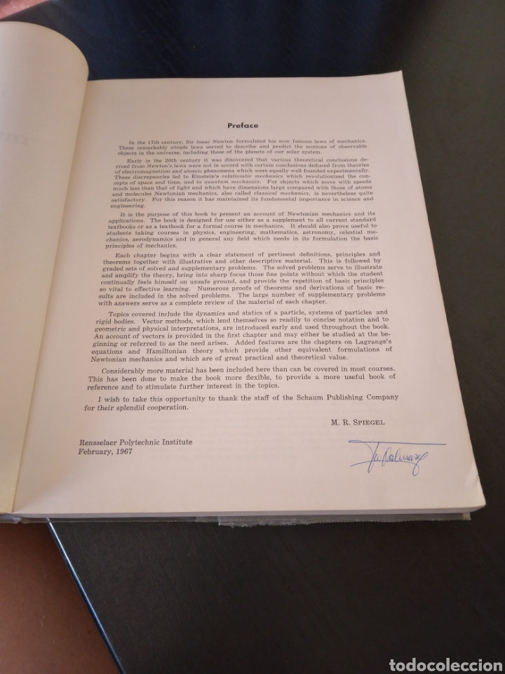 Libros de segunda mano de ciencias: Theory and problems of theoretical mechanics - Foto 6