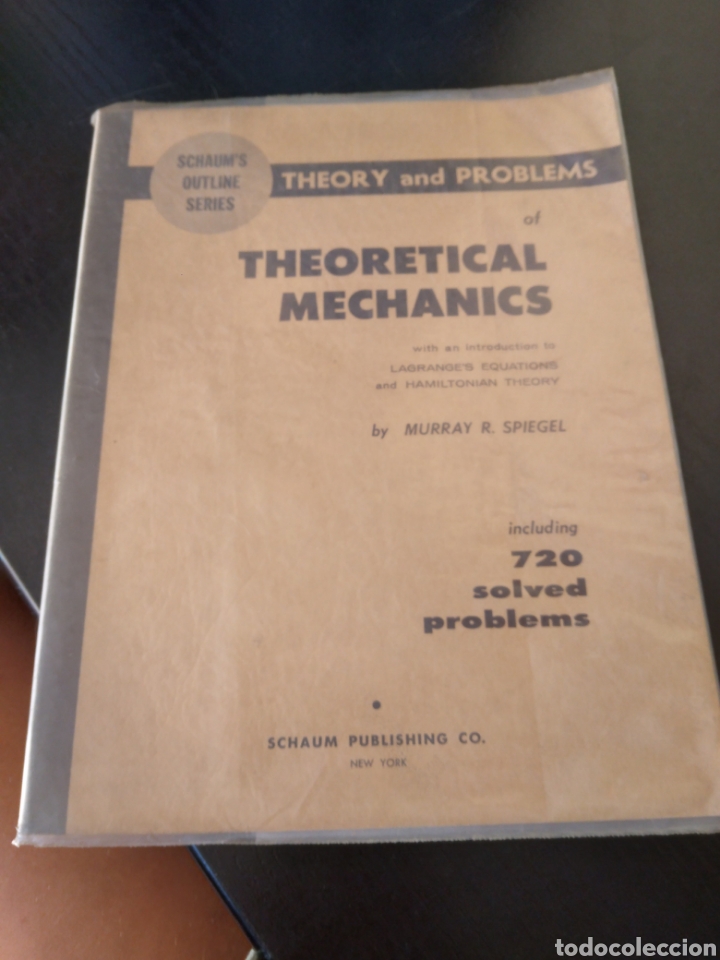 Libros de segunda mano de ciencias: Theory and problems of theoretical mechanics - Foto 1