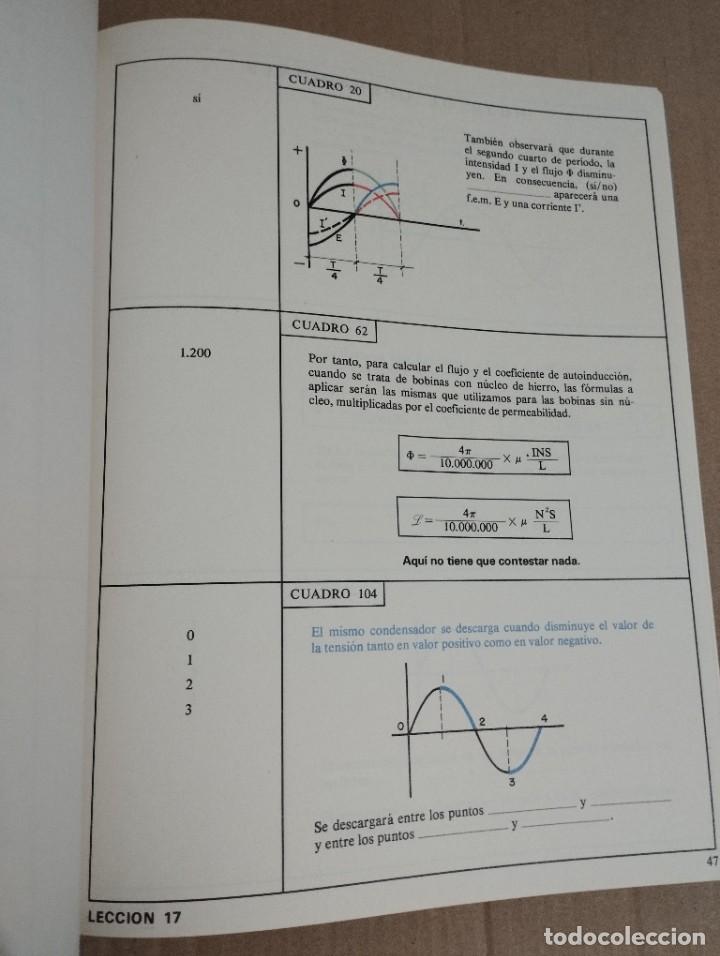 Libros de segunda mano de ciencias: CURSO DE ELECTRICIDAD B&Aacute;SICA. CORRIENTE ALTERNA. TOMO 5 - Foto 12
