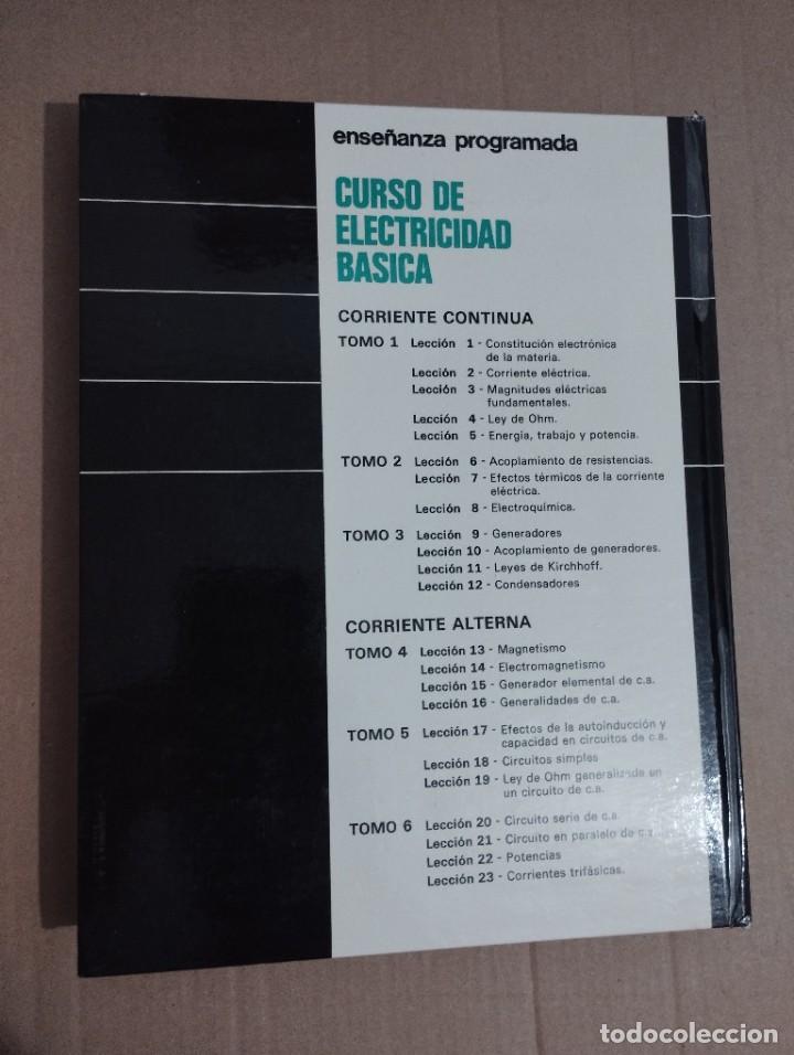 Libros de segunda mano de ciencias: CURSO DE ELECTRICIDAD B&Aacute;SICA. CORRIENTE ALTERNA. TOMO 5 - Foto 13