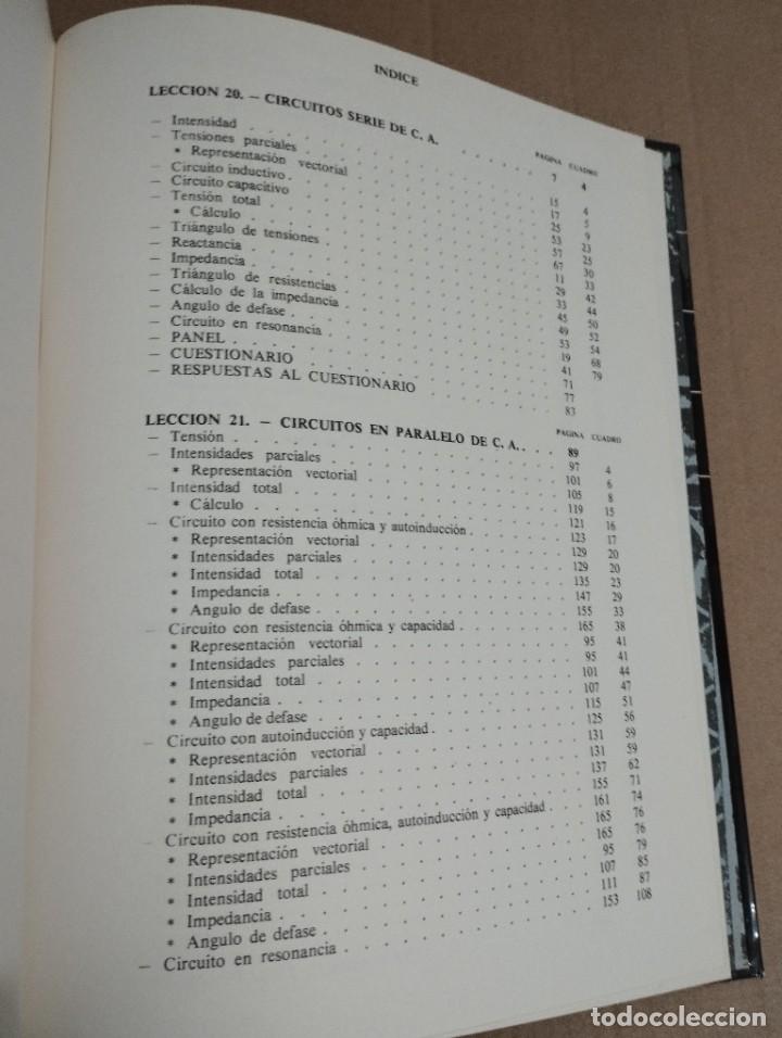 Libros de segunda mano de ciencias: CURSO DE ELECTRICIDAD B&Aacute;SICA. CORRIENTE ALTERNA. TOMO 6 - Foto 3