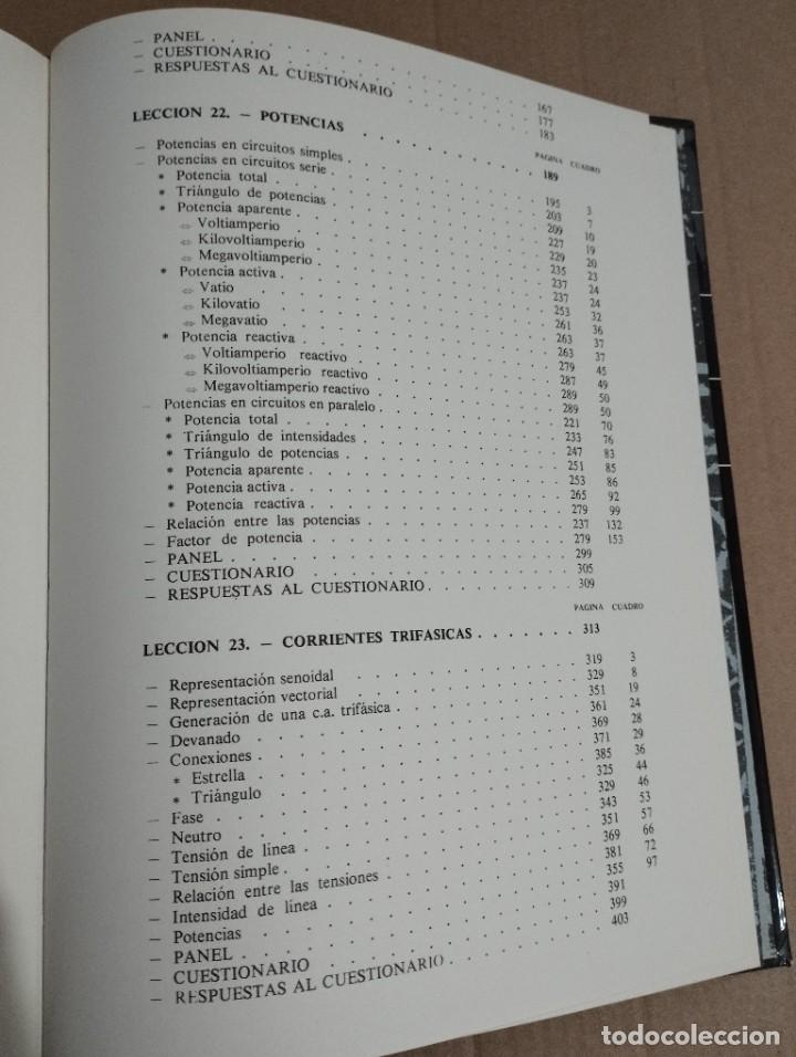 Libros de segunda mano de ciencias: CURSO DE ELECTRICIDAD B&Aacute;SICA. CORRIENTE ALTERNA. TOMO 6 - Foto 4