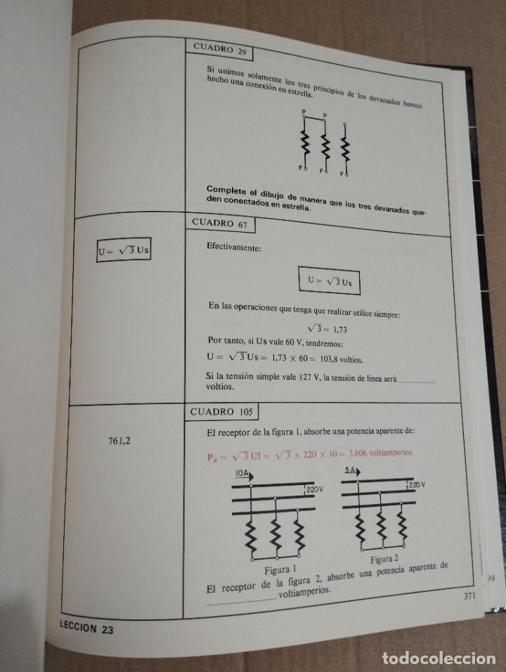 Libros de segunda mano de ciencias: CURSO DE ELECTRICIDAD B&Aacute;SICA. CORRIENTE ALTERNA. TOMO 6 - Foto 5