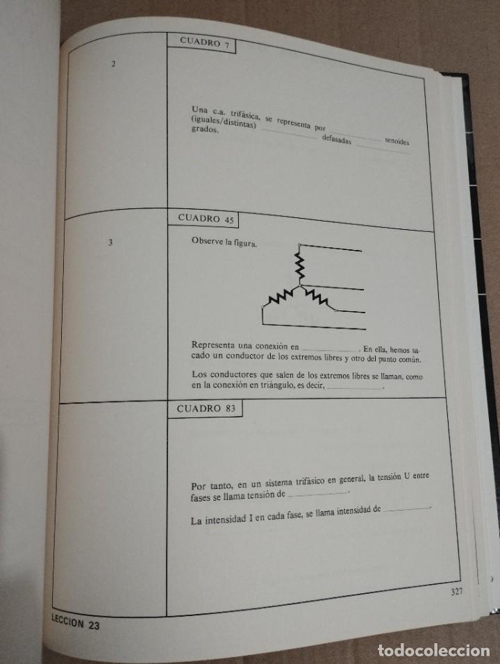 Libros de segunda mano de ciencias: CURSO DE ELECTRICIDAD B&Aacute;SICA. CORRIENTE ALTERNA. TOMO 6 - Foto 6