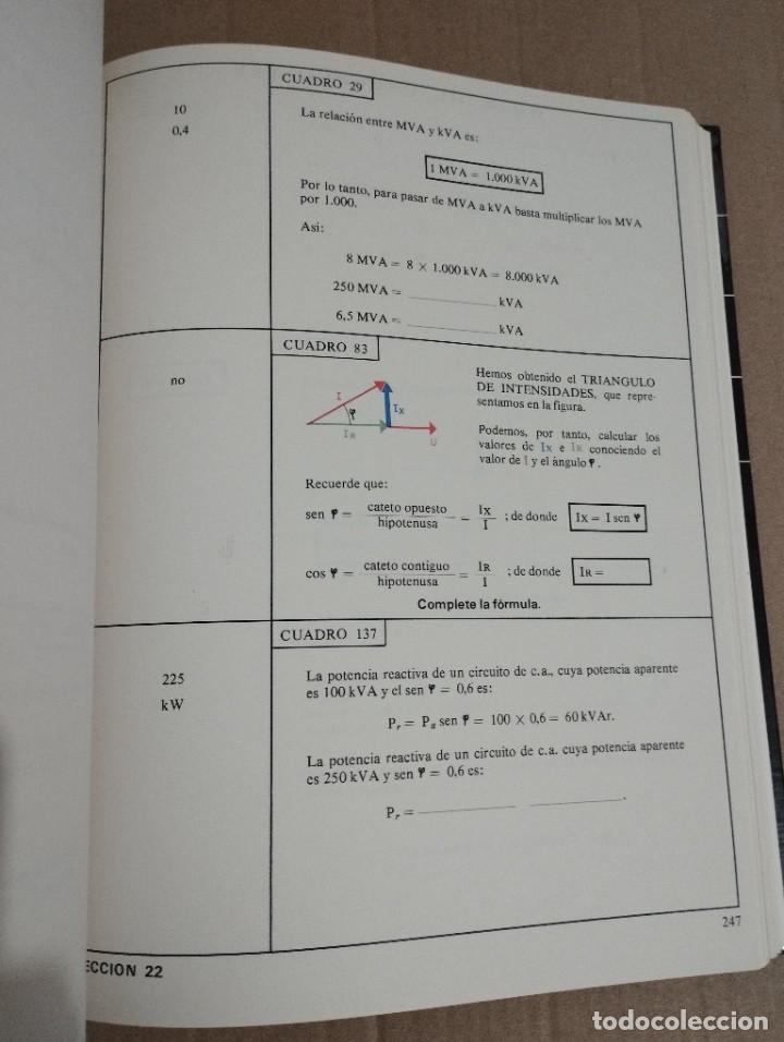 Libros de segunda mano de ciencias: CURSO DE ELECTRICIDAD B&Aacute;SICA. CORRIENTE ALTERNA. TOMO 6 - Foto 8