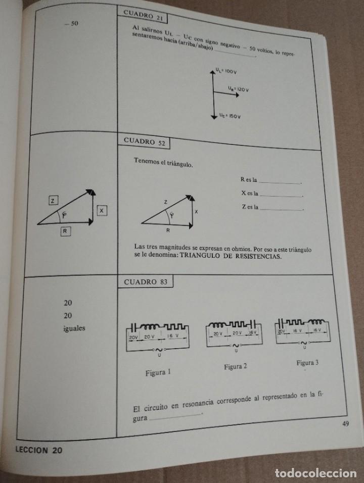 Libros de segunda mano de ciencias: CURSO DE ELECTRICIDAD B&Aacute;SICA. CORRIENTE ALTERNA. TOMO 6 - Foto 13