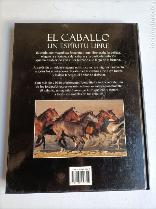 Libros de segunda mano: El caballo un esp&iacute;ritu libre .... ENV&Iacute;O GRATIS CERT ESPA&Ntilde;A PEN&Iacute;NSULA.... CABALLOS - Foto 5