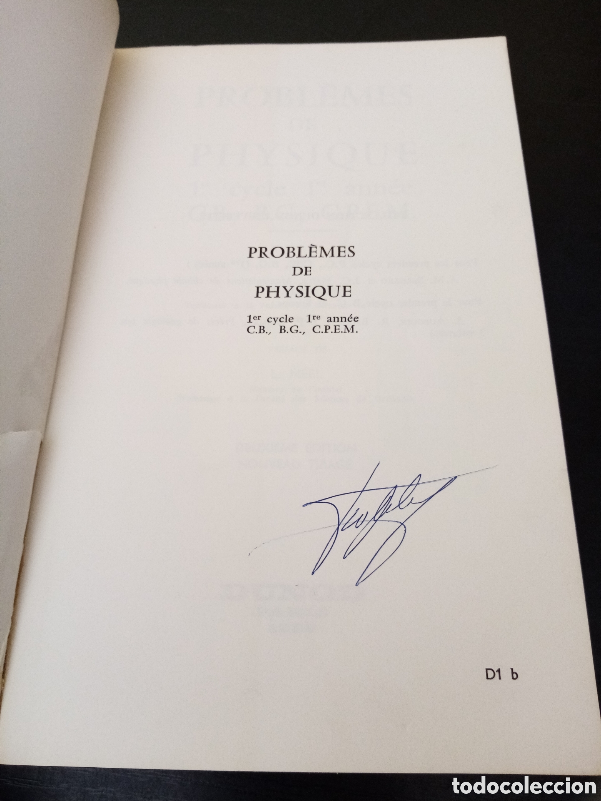 Libros de segunda mano de ciencias: Probl&egrave;mes de Physique. 1er cycle, 1re ann&eacute;e. Dunod universit&eacute; - Foto 4