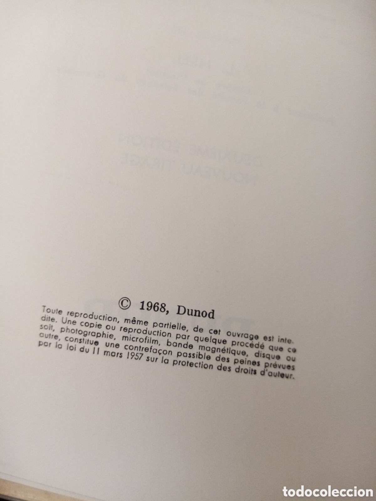 Libros de segunda mano de ciencias: Probl&egrave;mes de Physique. 1er cycle, 1re ann&eacute;e. Dunod universit&eacute; - Foto 5