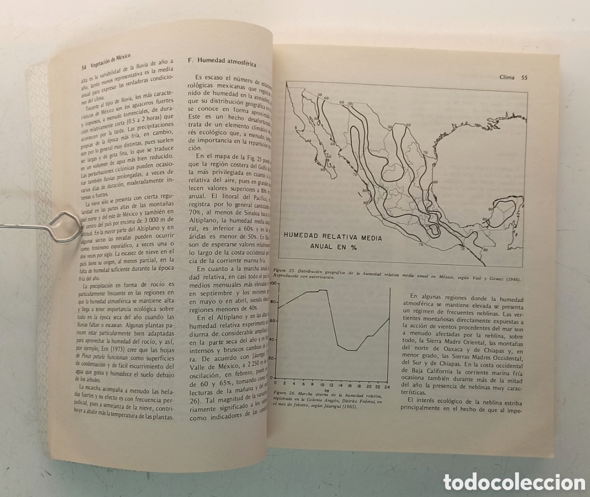 Libros de segunda mano: Vegetaci&oacute;n de M&eacute;xico. Jerzy Rzedowski. Bot&aacute;nica. - Foto 6