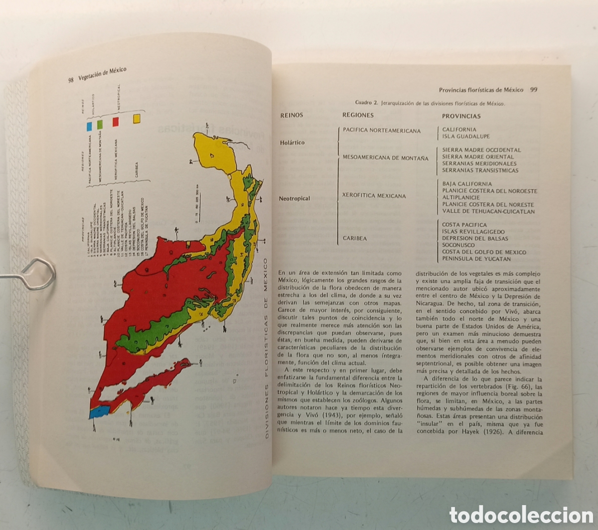 Libros de segunda mano: Vegetaci&oacute;n de M&eacute;xico. Jerzy Rzedowski. Bot&aacute;nica. - Foto 8