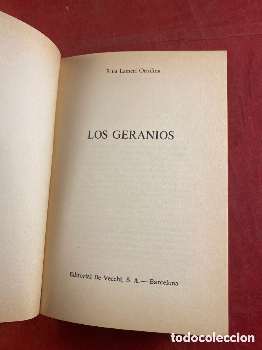 Libros de segunda mano: LOS GERANIOS - Foto 2