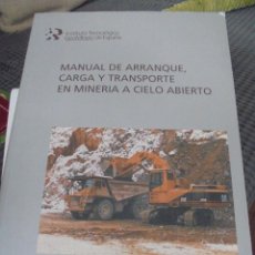 Libros de segunda mano: MANUAL DE ARRANQUE, CARGA Y TRANSPORTE EN MINERIA A CIELO ABIERTO. INSTITUTO TECNOLOGICO GEOMINERO D. Lote 363108025