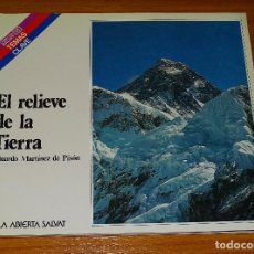Libros de segunda mano: EL RELIEVE DE LA TIERRA.. Lote 363187640
